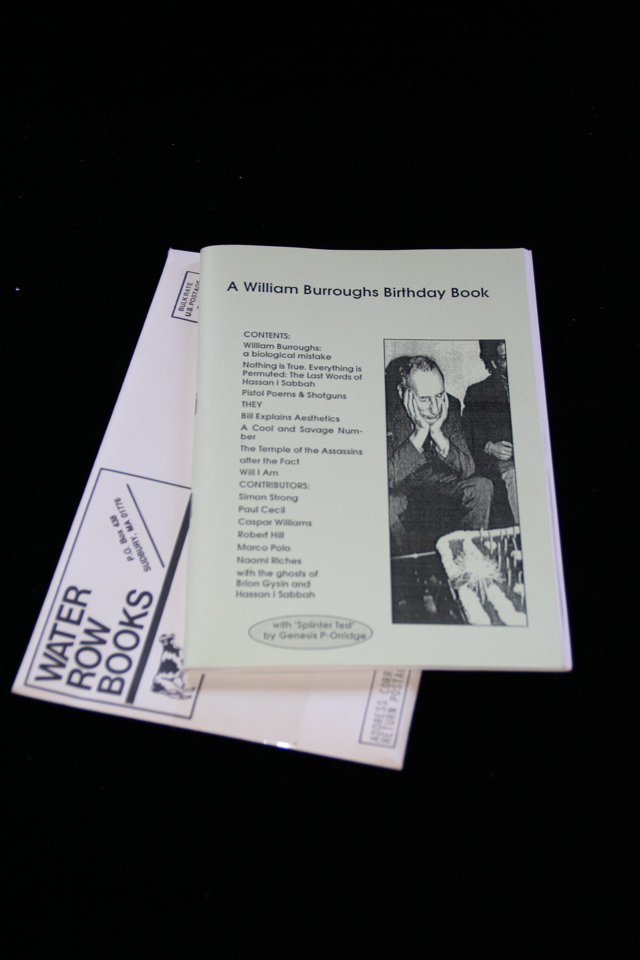 A William Burroughs Birthday Book