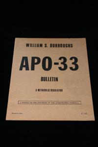 APO-33 Bulletin